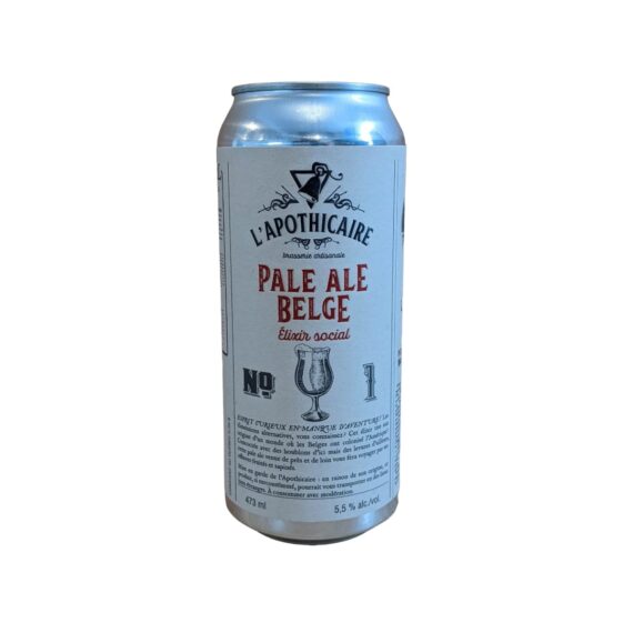 Belgian Pale Ale - Microbrasserie l'Apothicaire