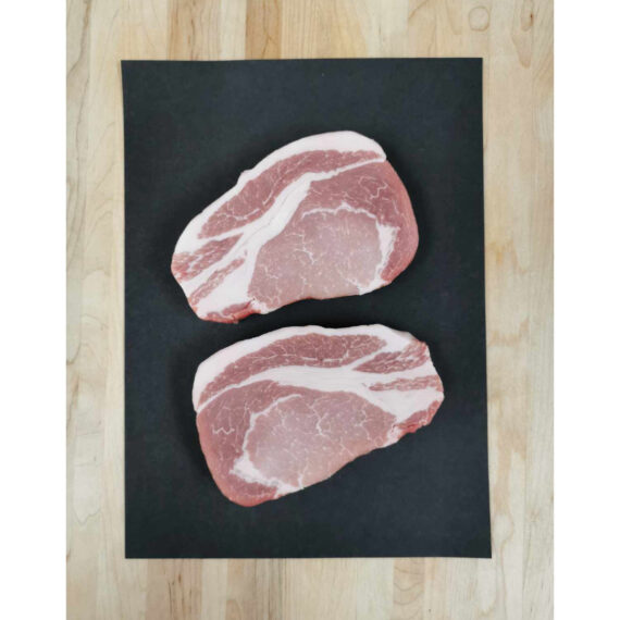 Boneless pork chops