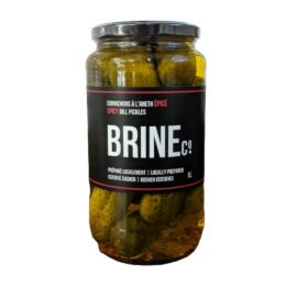Spicy dill pickles