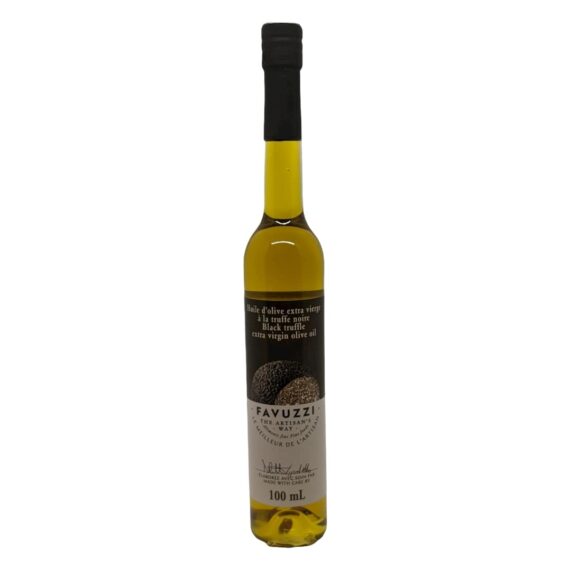 Black truffle extra-virgin olive oil