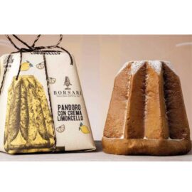 Pandoro cake with Limoncello cream