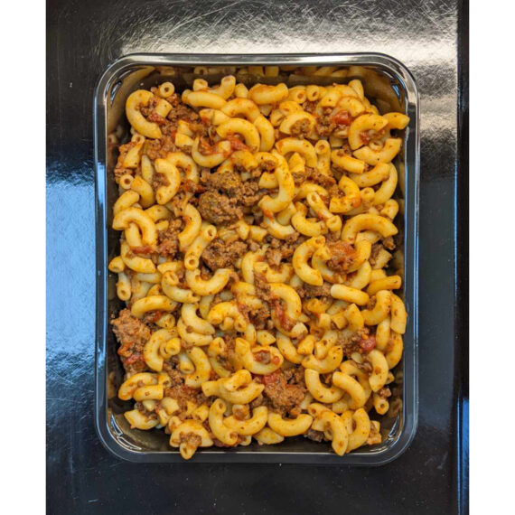 Beef and macaroni family size
