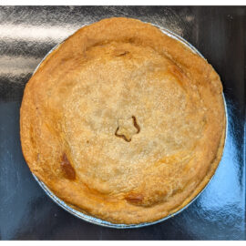 Homemade meat pie