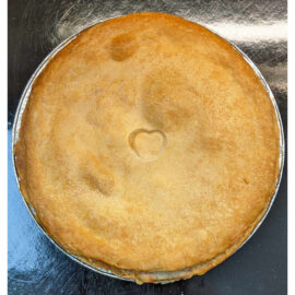 Homemade chicken pie