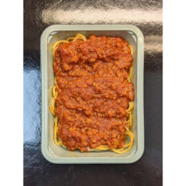Spaghetti and meat sauce