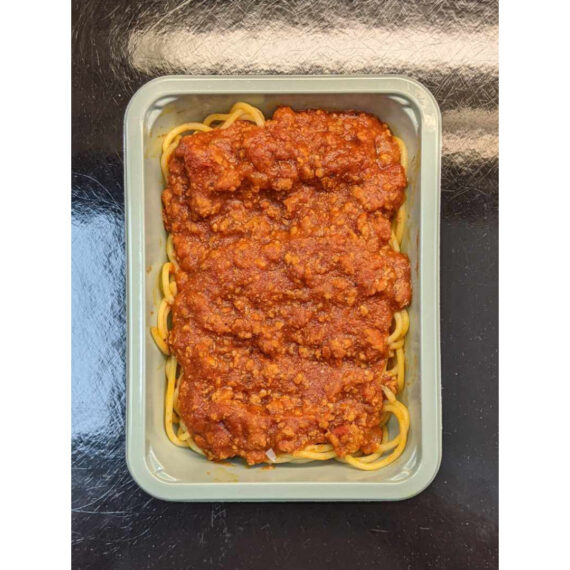 Spaghetti and meat sauce