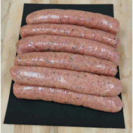 Smoked meat sausages