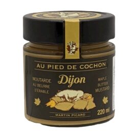 Maple butter Dijon mustard