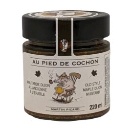 Old style maple Dijon mustard