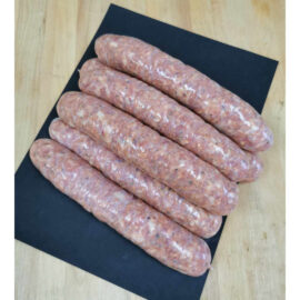 Pork Parmigianna sausages