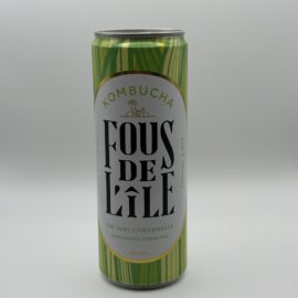 Kombucha Thé Vert Citronnelle – Fous de l'Île
