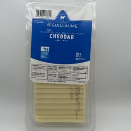 Fromage en tranches Cheddar Doux – St-Guillaume