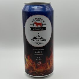 Bière Lager Boucherie Chartier – Trois Lacs