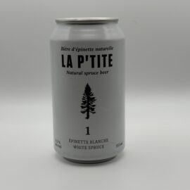 Bière Épinette Blanche 1 – La P'tite