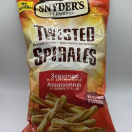 Bâtonnets de bretzels Spirales Assaisonnés – Snyder's of Hanover
