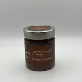 Confit d'oignons à l'érable – Concept Connivence